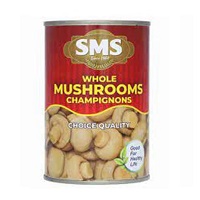 Sms Mushrooms Whole 400gm